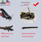 Heavy Duty Wire Cutters Steel Cable Cutter Wire Rope Cutter Aircraft Bicycle Cab