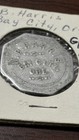 Vintage W b  Harris Bay City Or 10c Octagon Trade Token     Oregon Token 1   