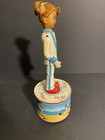 Vintage Haji Strutting My Fair Dancer Tin Toy Japan Battery Op Working 1950s
