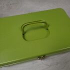 Vintage Green Wilson Wil-hold Portable Sewing Thread Case Filled With Spools