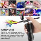 Portable Air Compressor Kit Airbrush Paint Spray Gun Nail Art Tattoo Airbrush
