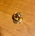 Vtg 80s Macintosh Apple Computer Rainbow Logo Advertising Small Lapel Pin