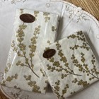Caspari Berry Branches Paper Guest Towel Napkins   Cocktail Napkins new Crafting