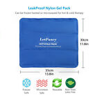 2pcs Large Gel Ice Pack Hot Cold Therapy Reusable For Back Leg Pain Relief Gift
