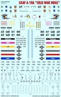 Caracal Decals 1 72 Fairchild Republic A-10a Thunderbolt  cold War Hogs 
