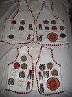 2 Leather Vests W beads-adult   Child-crow-powwow Regalia-1970s-missouri Nation