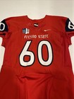 Game Worn Used Fresno State Bulldogs Football Jersey Nike Large  60