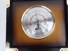 Vintage Selsi Precision Barometer Temperature And Hygrometer Gauges Japan