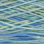 Medium Cotton Yarn Cone 4-ply Soft Knitting Crochet Yarn 674 Yards 14oz Ocean