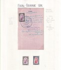 Malta Kgvi Stamps Fiscal Used With Values To   1  18  Produce Of Malta Cinderella