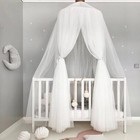 Mosquito Net Hanging Tent Star Decoration Baby Bed Crib Canopy Tulle Curtains