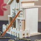 6 Pcs Miniature Decorative Moldings Trim Dollhouse Scenic Supplies Corner