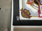 Vintage Harley Davidson 90th Anniversary Bandana 1903-1993 Black Red Made In Usa