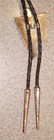 Vintage Bell Cabochon Turquoise Mix With Sterling Silver Thunderbird Bolo Tie