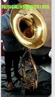 Sousaphone Jumbo 25 bell Size  Pure Brass  Item  with Case Boxes  free Fast Ship