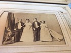 Victorian Leather Photo Album Tom Thumb Cmdre Nutt Miss Minnie Warren Cdv 