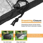 Bbq Gas Grill Cover Barbecue Waterproof Outdoor Heavy Duty Uv Protection57-67 In