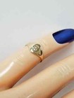 Custom Baby Rings Pinky Child Daughter Ring  Gold Plated 925 Silver Ring