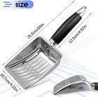 Metal Cat Litter Scoop Stainless Steel For Kitty  Sturdy Mesh Scooper  Suitabla