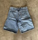 Rare Vintage 90s Shortys Skateboarding Baggy Denim Shorts Size Xl Usa Made Jnco