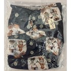 Lot Of 2 New Cutie Caboose Os Pocket Baby Cloth Diapers Washable Wizard School