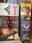 Horror Vhs Movie Lot 8 The Blob Dracula Thinner Predator 2 Cape Fear