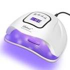 Uv Gel Nail Lamp 150w Uv Led Light For Gel Polish-4 Timers Professional Nail    