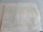 1964-65 Ny World s Fair Table Paper Placemat With Images Of Pavilions 14  X 10 