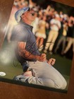 Rory Mcilroy Signed 11x14 Photo 2025 Masters Flag Jsa Coa Beautiful Graph