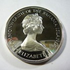 Bahamas 1973  Silver Proof Two Dollars  - Flamingos