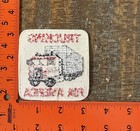 Vintage Trucking For America Semi Truck Driver Trucker Sew-on Patch Nos 1970s
