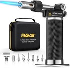 Butane Soldering Iron Kit Cordless  14-piece Multi-function Butane Torch Kit    