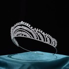 Wedding Bridal  Cz Crystal Tiara