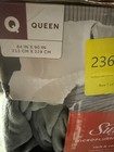 Sunbeam Electric Heated Blanket Queen 90 X 84 Gray Microplush