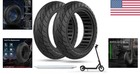 10x2 125 Puncture-resistant Solid Scooter Tire Set - Universal Fit   Durable