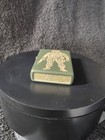 Matte Green Zippo Features A Bold Silhouette Of A Soldier  Deep Laser Engraved