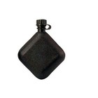 Us Military 2 Quart Collapsable Water Canteen Bladder Black W  Flat Cap 2qt New