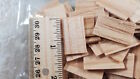 Dollhouse Shingles Square End 100 Pieces Light Wood 1 12 Scale Houseworks  7004