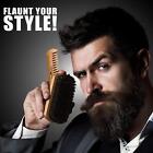 Beard Grooming Kit For Men - Bamboo Travel Set With Brush  Comb  Oil   Balm F   