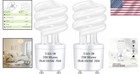 Gu24 13watt 2700k 900lm Cfl Light Bulbs  T3 Spiral Gu24 Base 2 Prong 60w Equi   