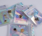 Louis Vuitton Gold Metal Zipper Pull Charm Mix 9pcs