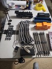 Vintage Lionel Train Miscellaneous Parts Lot Track And Cars 