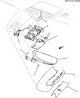 13536995 Inside Mirror With Auto Dimming  Video Display  Pre-crash Cadillac Gmc