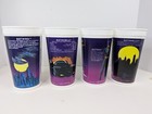 Lot Of 4 Vintage 1989 Taco Bell Batman The Movie Promotional Cup Complete Set