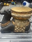 Large Kneeling Resin Camel Plant Holder Very Rare  Just A Gorgeous Piece