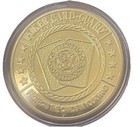 Royal Flush Poker Chip Card Guard  Challenge Coin - Protector Diamonds - Lv  Nv
