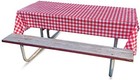  Disposable Tablecloths  5 Pack  - Plastic Tablecovers For Picnics Or Parties 