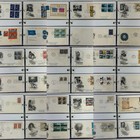 Lot Of 84 Vintage First Day Covers Usps Fdc Cachets 1950s   70s Presidents Events