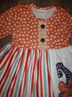 New Boutique Halloween Witch Hat Girls Tunic   Leggings Girls Outfit Set
