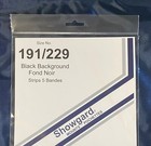 Showgard Stamp Black Mounts Size 191 229 Free Usa Shipping 5 Strips